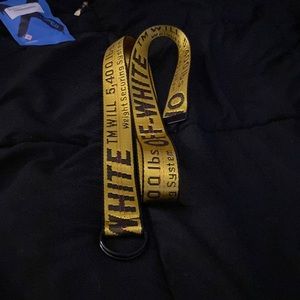 Off-White Belt Yellow